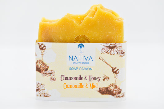 Chamomile and Honey Soap Bar