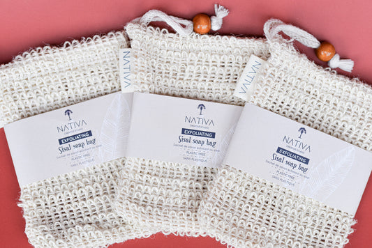 Exfoliating Sisal Soap Bag