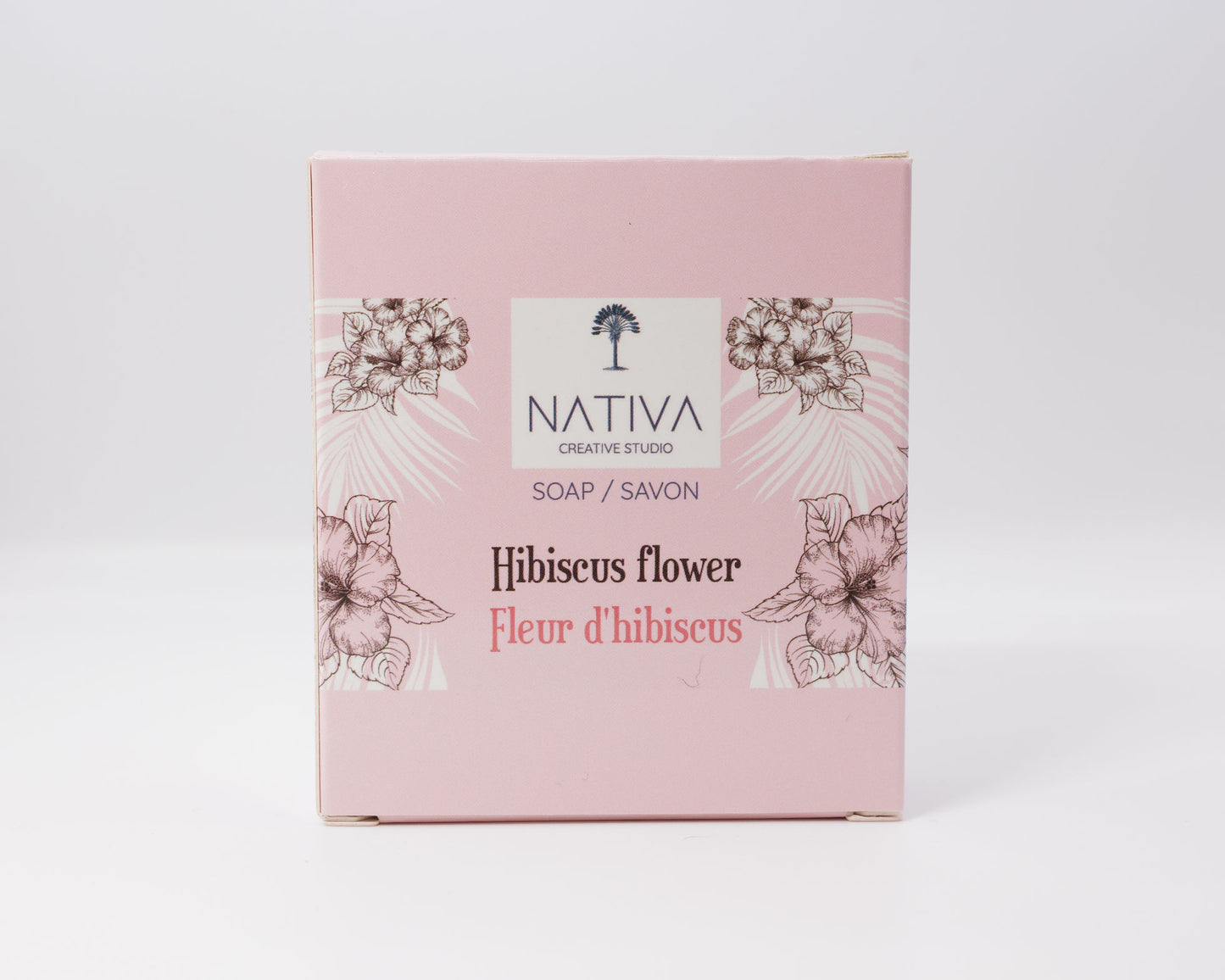 Hibiscus Flower Soap Bar