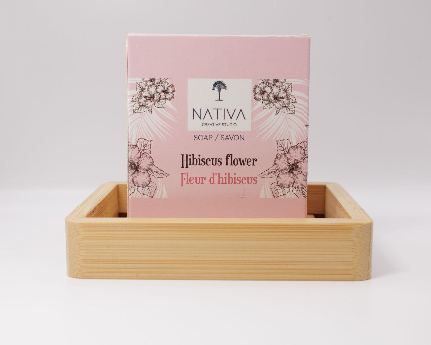 Hibiscus Flower Soap Bar