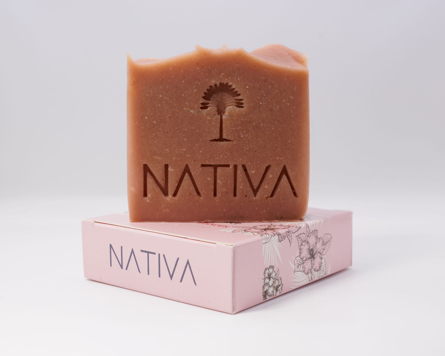 Hibiscus Flower Soap Bar