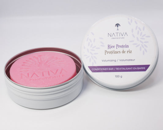 Rice Protein Conditioner Bar - Volumizing